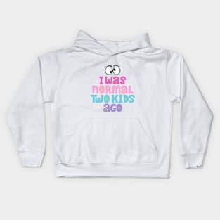 Two Kids Mother's Day Kids Hoodie